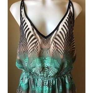 3/$30🌻bebe Sleeveless V-Neck Pockets Dress